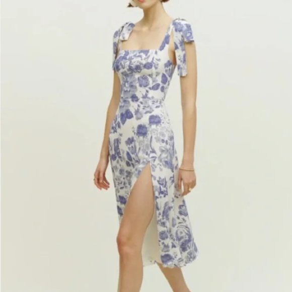NWOT Reformation Twilight Dress in Lucerne Size 6 #690